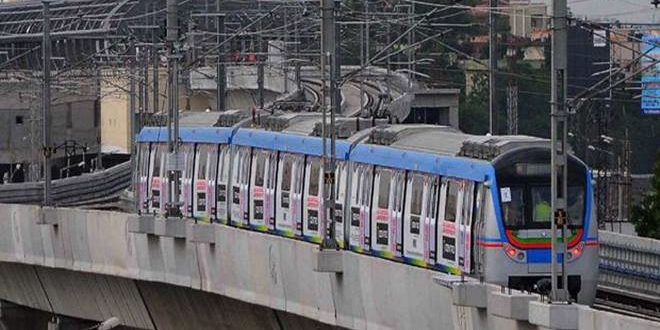 Image result for Metro Rail service disrupted in hyderabad