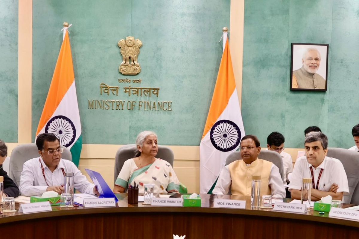 FM Sitharaman chairs 1st pre-budget consultation with leading economists for upcoming union budget