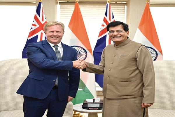 India, New Zealand Begin Talks for Comprehensive Free Trade Agreement