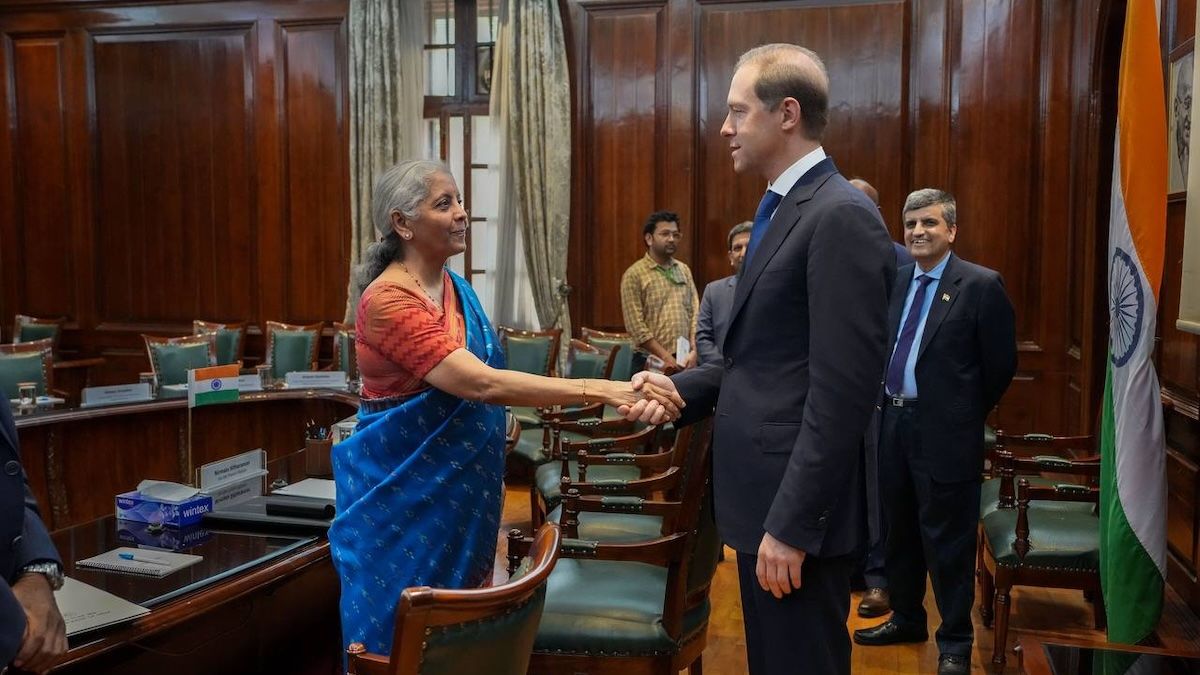 FM Sitharaman meets first Deputy PM of Russia