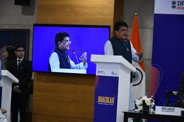 Commerce & Industry Minister Piyush Goyal Launches BHASKAR