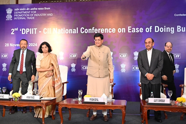 Piyush Goyal launches CII’s Ease of Doing Business and Regulatory Affairs Portal