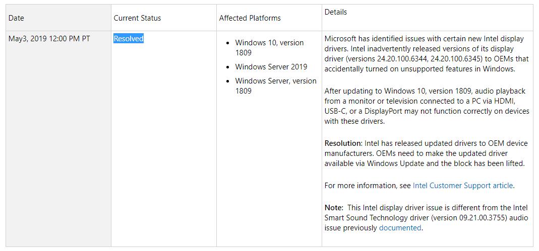 microsoftremovesthelastupgradeblockforwindows10october2018update