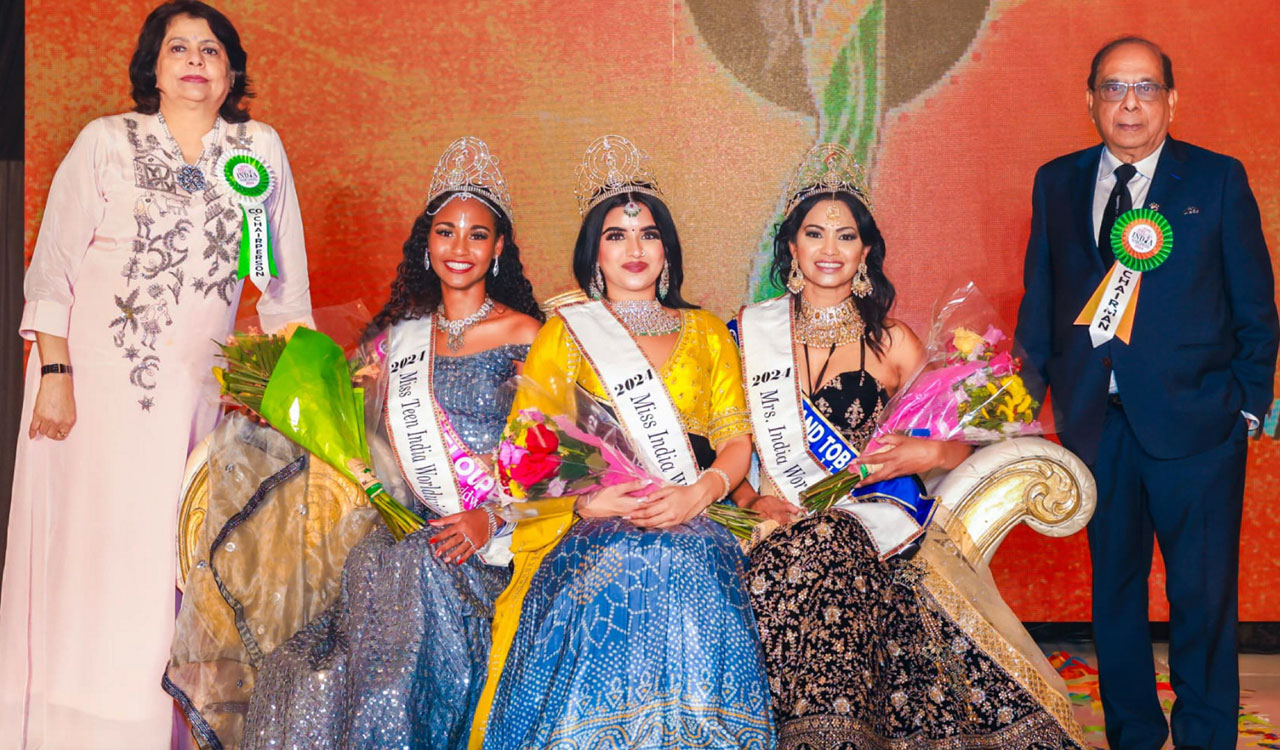 Dhruvi Patel from US declared winner of Miss India Worldwide 2024