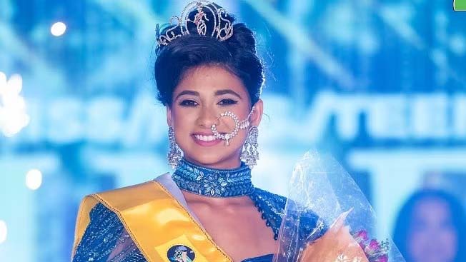 Indian American Caitlin Sandra Neil crowned Miss India USA 2024 