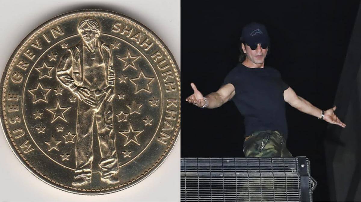 Grevin Museum issues gold coins in honour of Shah Rukh Khan