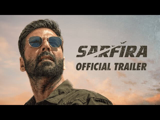 Akshay Kumar starrer Sarfira trailer OUT
