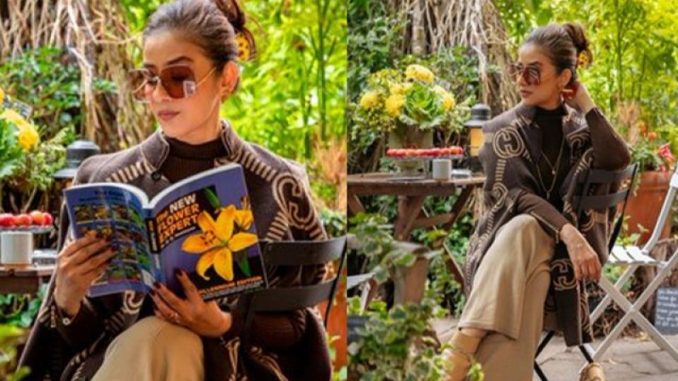 Manisha Koirala finds peaceful retreat during London getaway