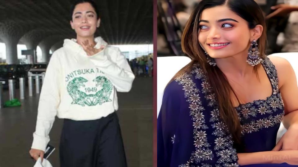 Rashmika Mandanna jets off in style for Milan Fashion Week 2024