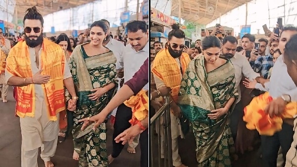 Mom-to-be Deepika Padukone, Ranveer Singh visit Siddhivinayak Temple