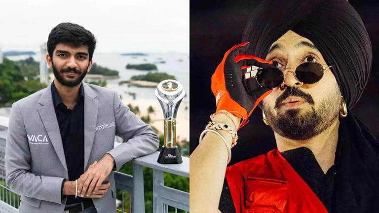 Diljit Dosanjh dedicates Chandigarh concert to chess champion Gukesh