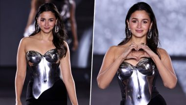 Alia Bhatt makes her stunning debut in metallic bustier at Paris Fashion Week 2024