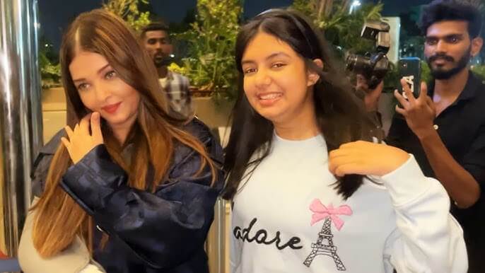 Aishwarya Rai, daughter Aaradhya leave for IIFA 2024