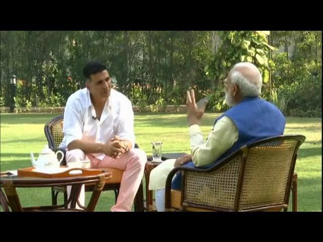 Akshay Kumar backs PM Modi