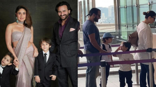 Saif Ali Khan, Kareena Kapoor urges paparazzi to avoid clicking their children