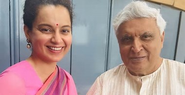 Kangana Ranaut and Javed Akhtar