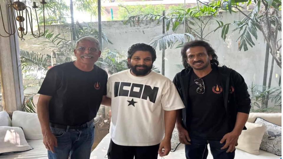 Allu Arjun meets Kannada star Upendra after release from prison