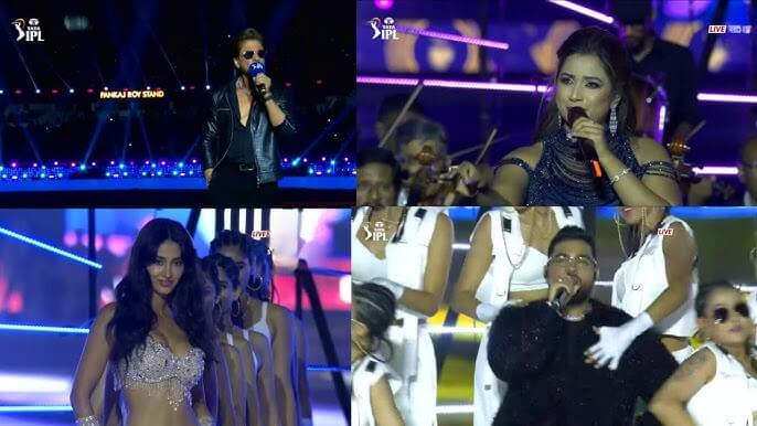 srkshreyaghoshaldishapatanidazzleatipl2025openingceremony