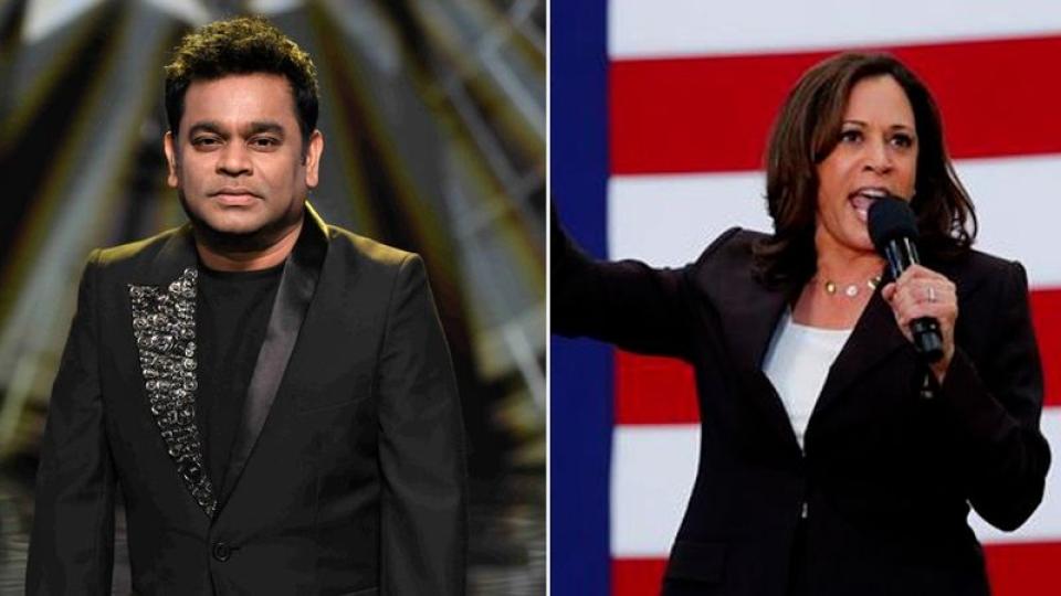 A R Rahman to do live music concert for Kamala Harris