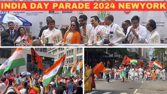 Sonakshi Sinha, Zaheer Iqbal attend India Day Parade in New York