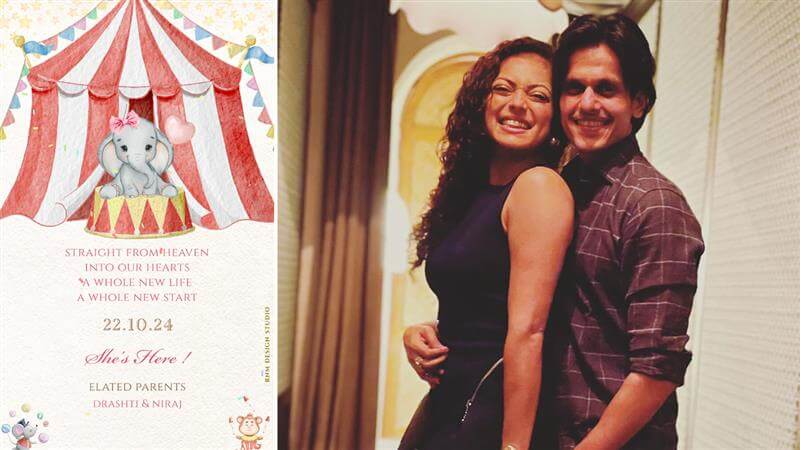 Drashti Dhami, husband Niraj Khemka welcome first child