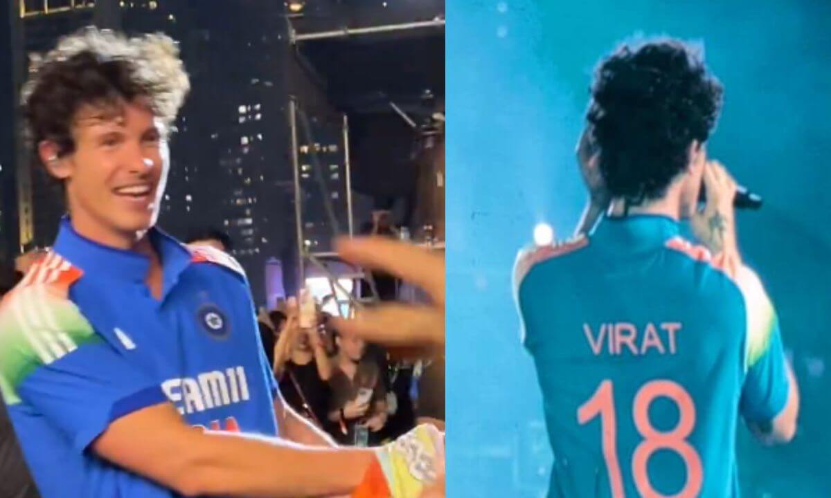 Lollapalooza 2025: Shawn Mendes honours Virat Kohli, wears Team India jersey