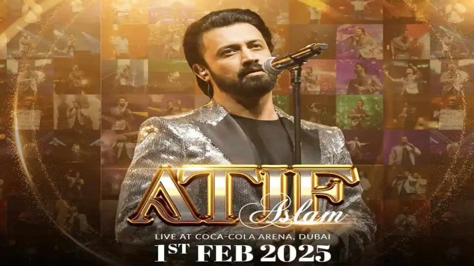 Pakistani singer Atif Aslam to perform in Dubai