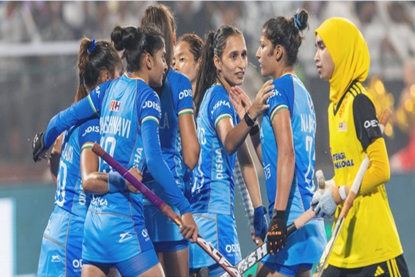 India beat Malaysia with 4-0 in Women’s Asian Hockey Champions Trophy opener