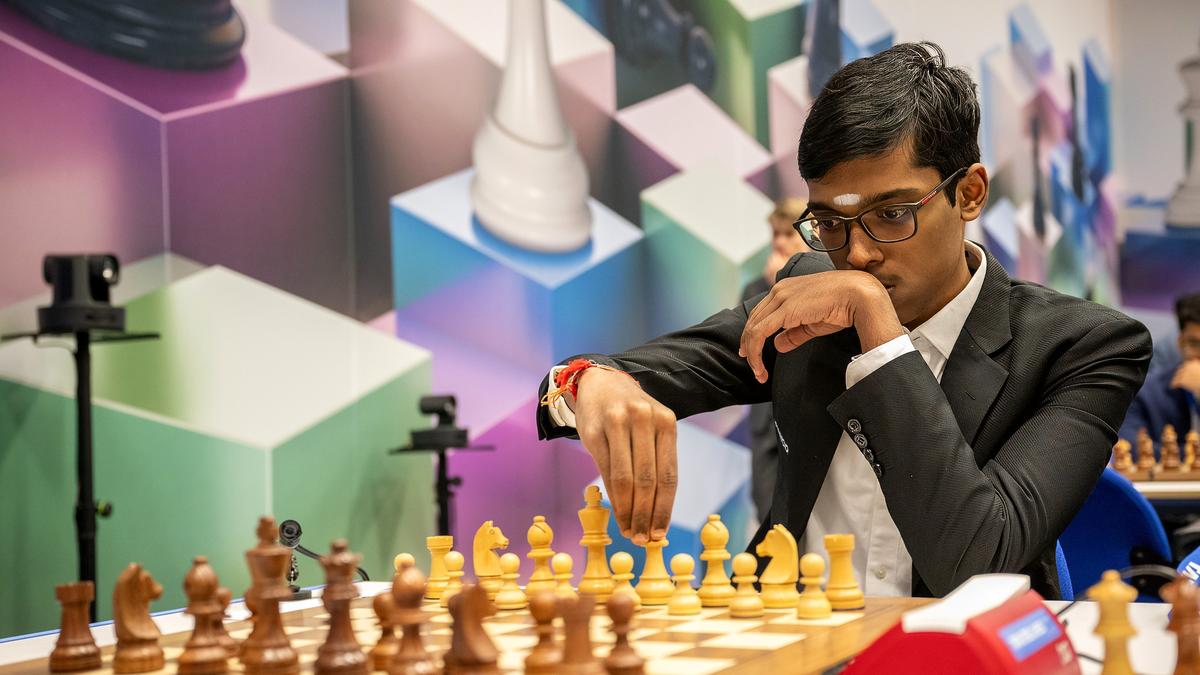 Praggnanandhaa defeats Caruana in Tata Steel Chess Round 11