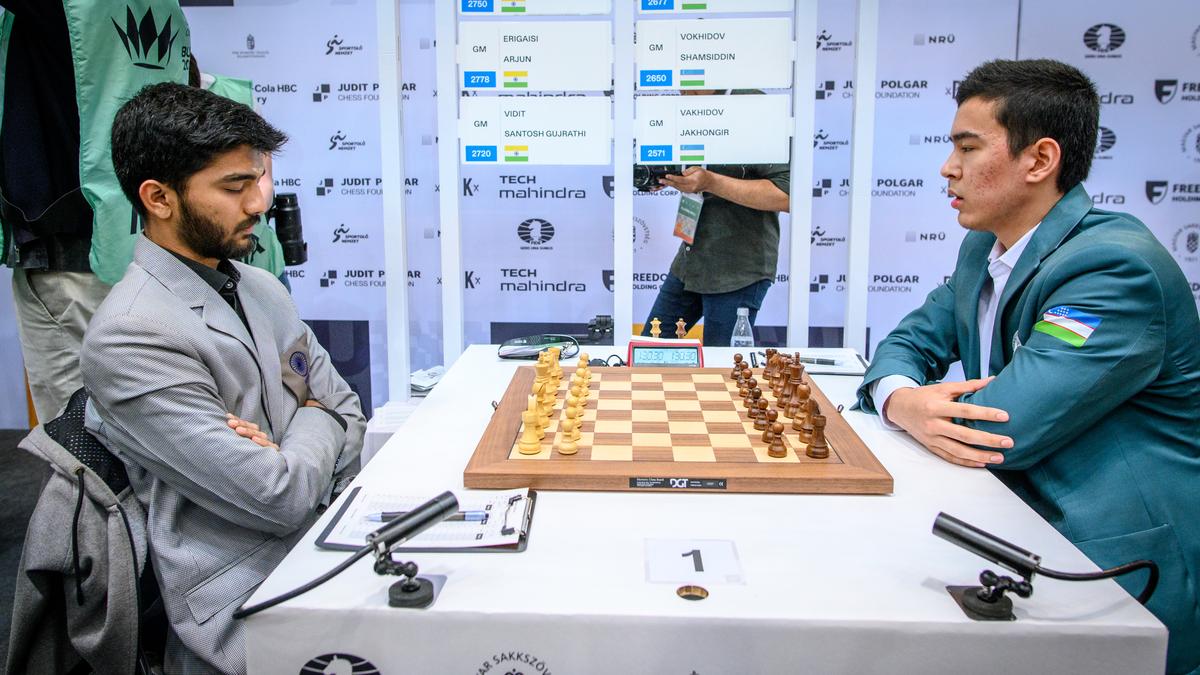 India secures 2-2 draw against Uzbekistan in 9th round of Chess Olympiad in Budapest