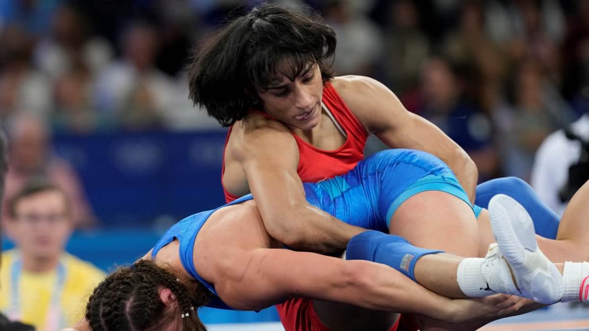 Vinesh Phogat assured of medal, 1st Indian woman into Olympic wrestling final