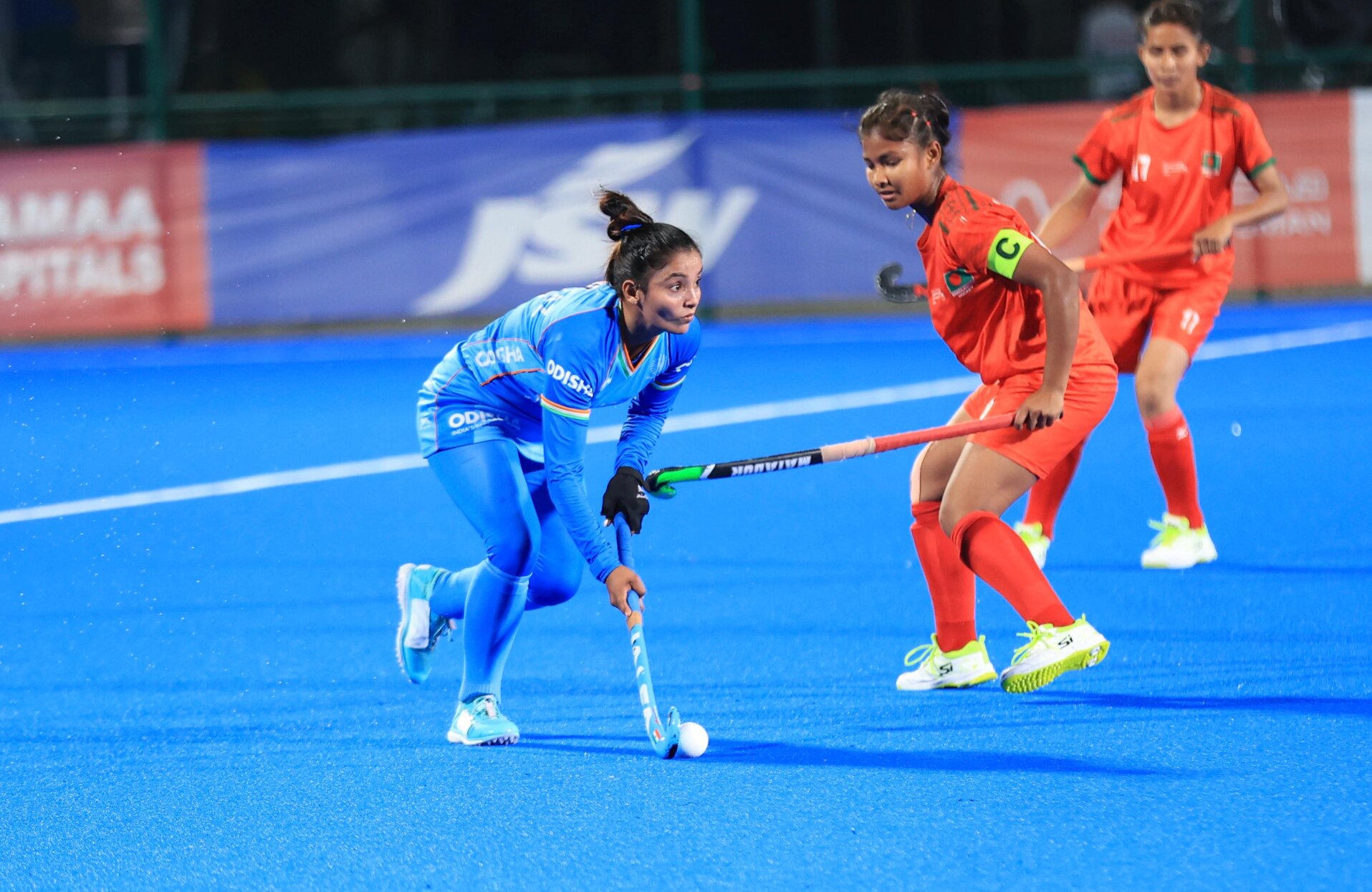 Women’s Junior Hockey: India crushes Bangladesh 13-1