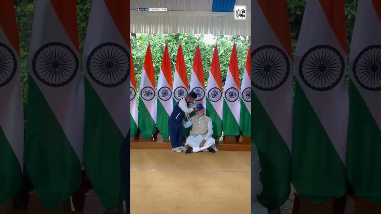 Javelin thrower Navdeep Singh meets PM after Paralympics Gold win, Modi