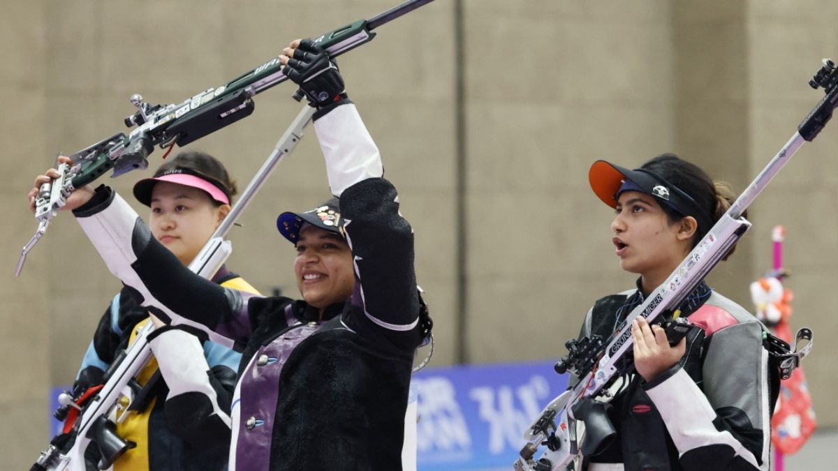 38th National Games: Sift Kaur Samra from Punjab clinches gold in women’s 50-meter rifle 3 positions