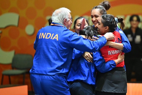 Indian women’s team makes history with first-ever bronze medal at Asian Table Tennis C’ships