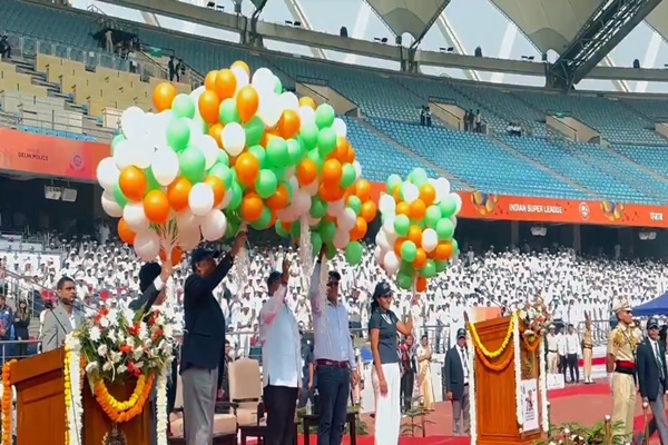 Delhi LG Vinai Kumar Saxena inaugurates 73rd All India Police Athletics Cluster Championship