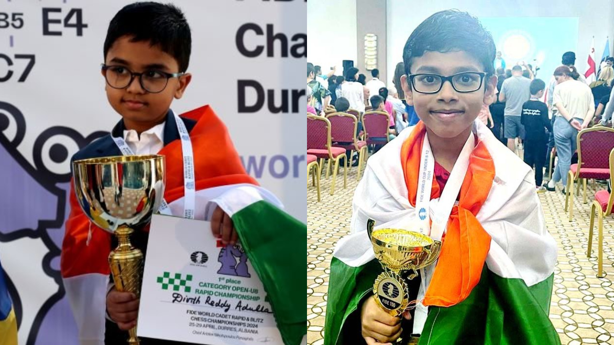 Divith Reddy becomes World Champion in U8 World Cadets Chess Championship