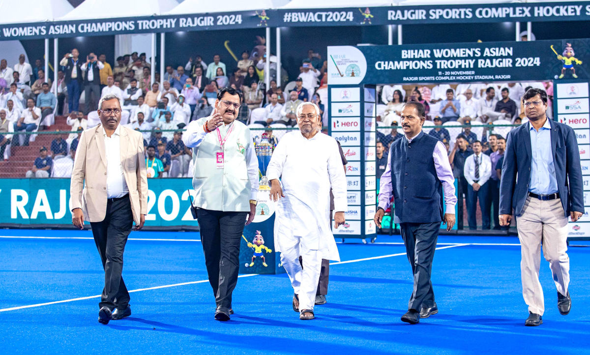 Bihar CM Nitish Kumar inaugurates Women’s Asian Hockey Champions Trophy 2024 in Rajgir