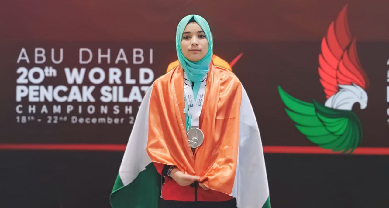 India Shines at Junior World Pencak Silat Championship: Nusrath Fatima Wins Silver for Nation