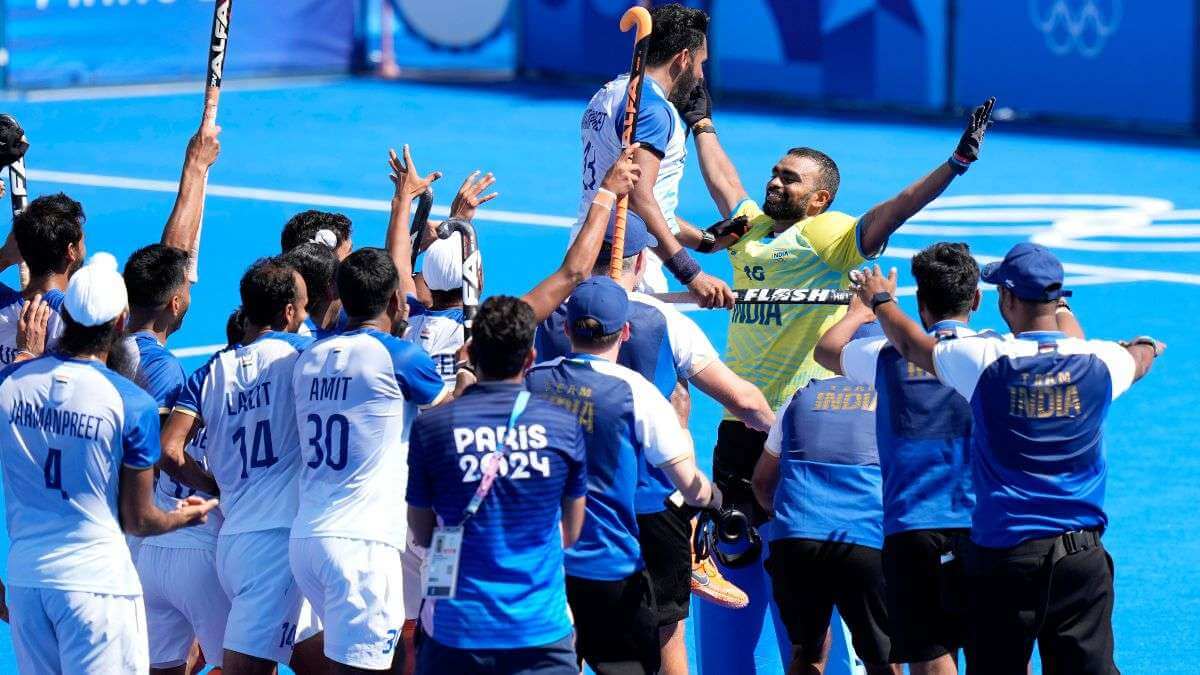 indiapipsspain21toclaimbronzeinparisclinches13thmedalinhockeyatolympics