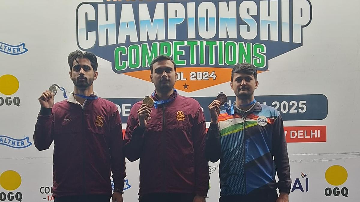 Varun Tomar clinches both, senior and junior Men’s 10m Air Pistol titles at 67th National Shooting Championship