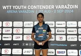 WTT Youth Contender 2024: Divyanshi Bhowmick clinches Bronze medal