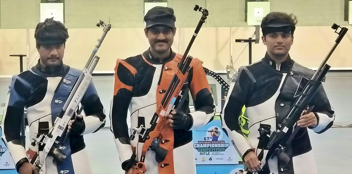 Shahu Tushar Mane bags Gold medal at Senior National Shooting Championship in Bhopal