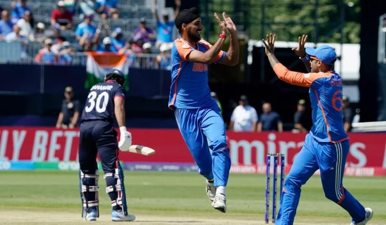 T20 World Cup 2024: Arshdeep Singh, Suryakumar Yadav power India to Super 8 after hard-fought win over USA