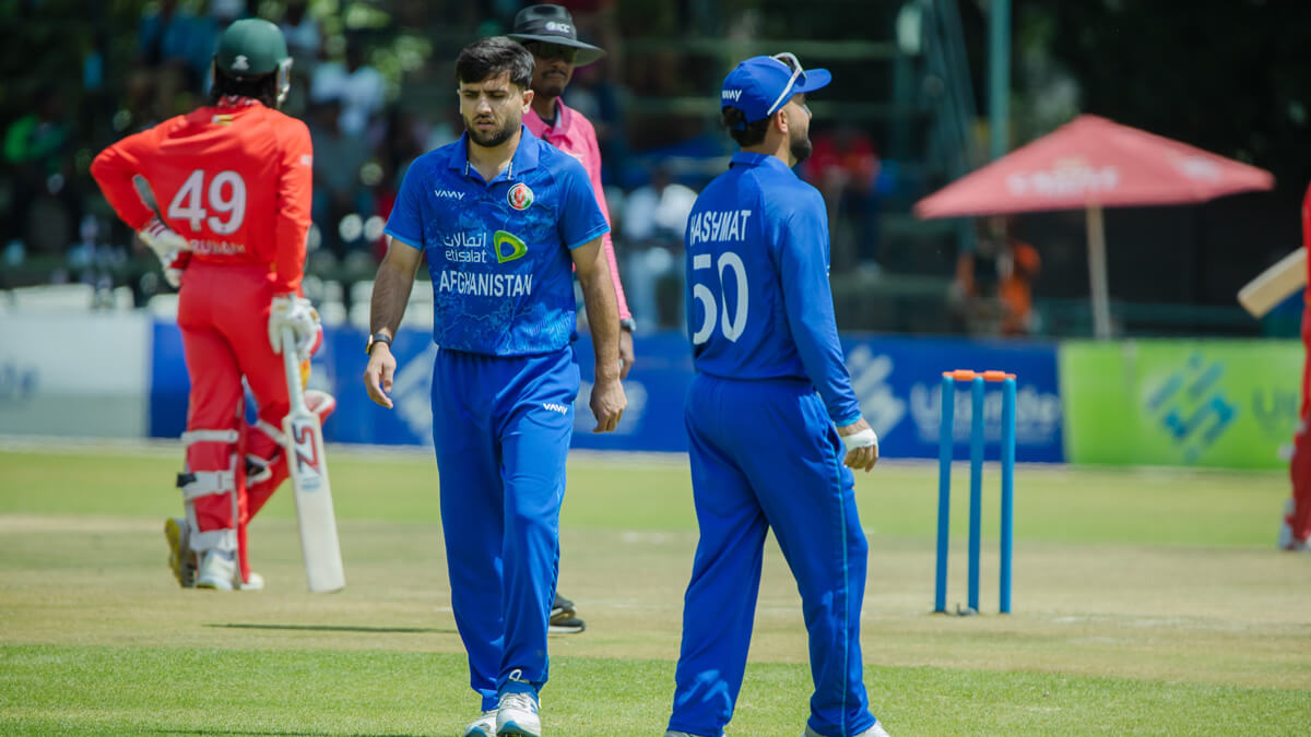 Afghanistan pacer Fazalhaq Farooqi fined for dissent during 2nd ODI vs Zimbabwe