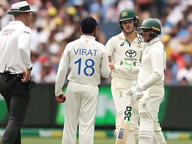 Virat Kohli slapped with hefty penalty for shoulder-barge with Sam Konstas during Boxing Day Test