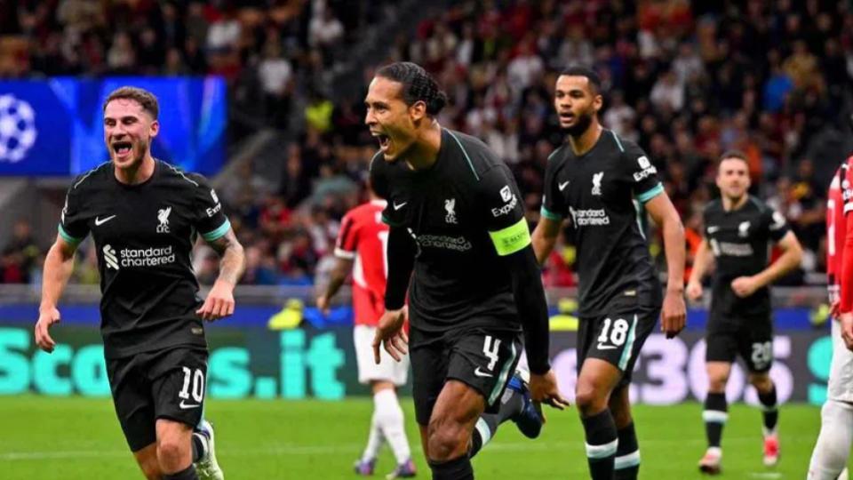 Liverpool secures 3-1 win over AC Milan in Champions League opener