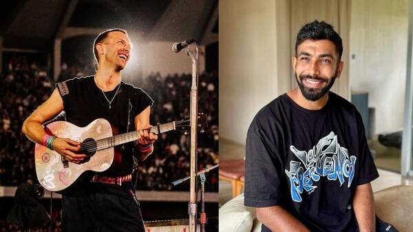 Jasprit Bumrah makes appearance in Coldplay concert, Chris Martin calls him 