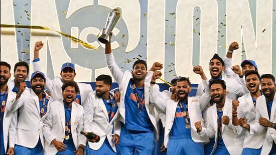 India win Champions Trophy for record third time, beat New Zealand by 4 wickets in final