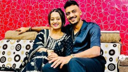 Axar Patel and his wife Meha welcome their first child